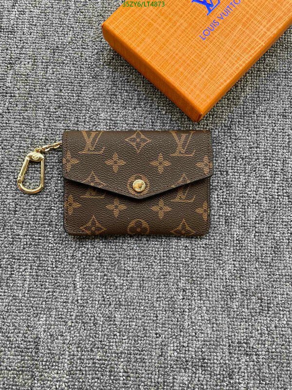 LV Bags-(4A)-Wallet-,Code: LT4873,$ 46USD