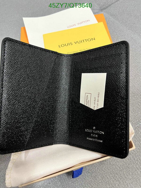 LV Bag-(4A)-Wallet- Code: QT3640 $ 59USD