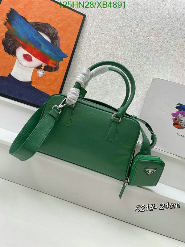 Prada Bag-(4A)-Handbag- Code: XB4891 $ 163USD