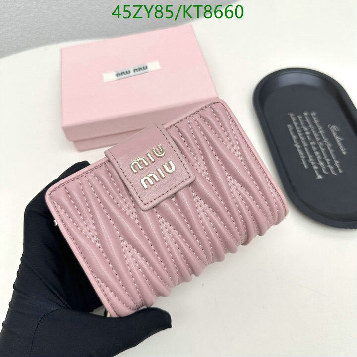 Miu Miu Bag-(4A)-Wallet- Code: KT8660 $ 59USD