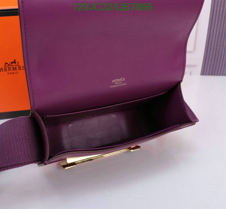 Hermes Bag-(4A)-Diagonal- Code: QB7866 $ 168USD