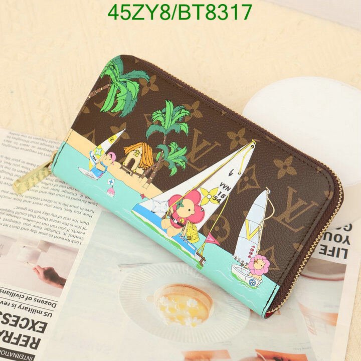 LV Bag-(4A)-Wallet- Code: BT8317 $ 59USD