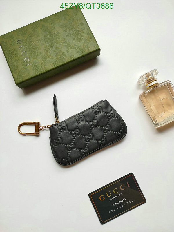 Gucci Bag-(4A)-Wallet- Code: QT3686 $ 59USD