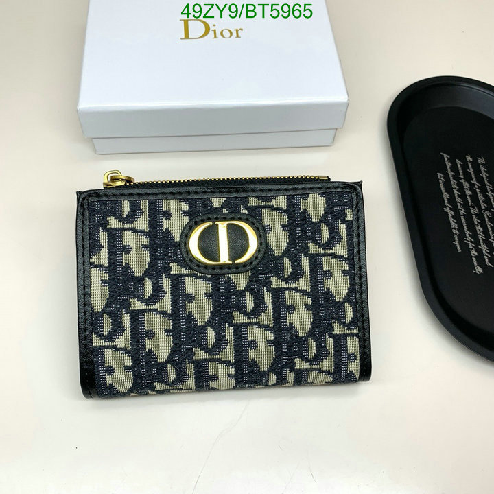 Dior Bag-(4A)-Wallet- Code: BT5965 $ 64USD
