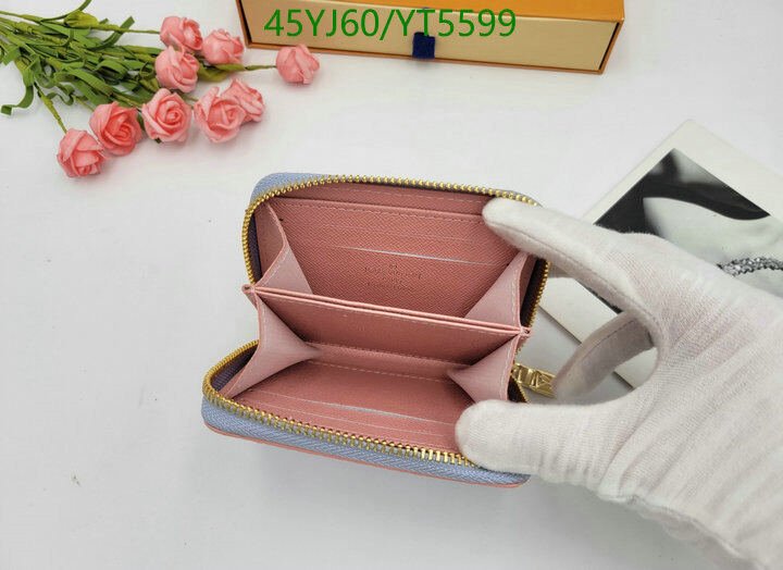 LV Bags-(4A)-Wallet-,Code: YT5599,$ 59USD