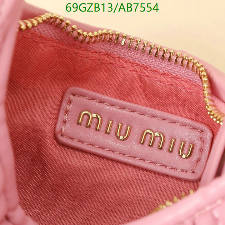 Miu Miu Bag-(4A)-Crossbody- Code: AB7554 $ 90USD