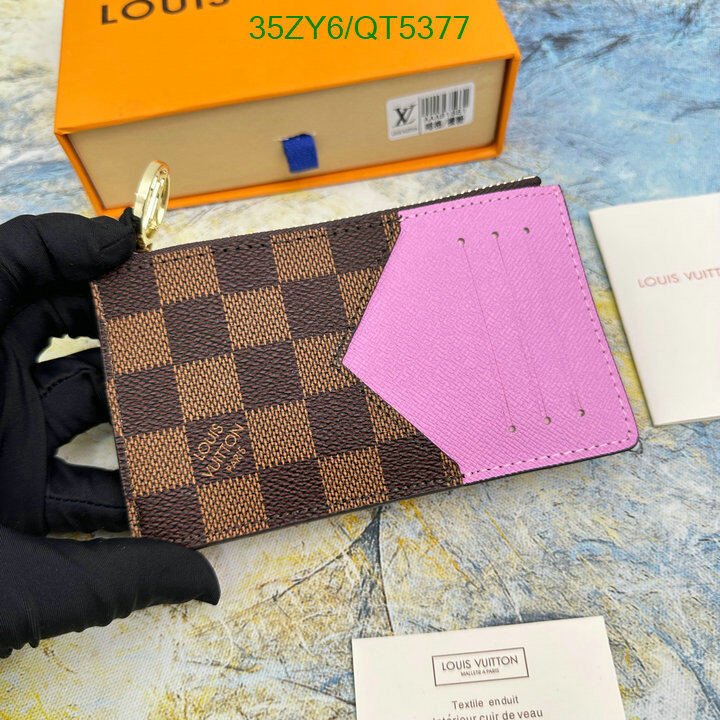LV Bag-(4A)-Wallet- Code: QT5377 $ 46USD