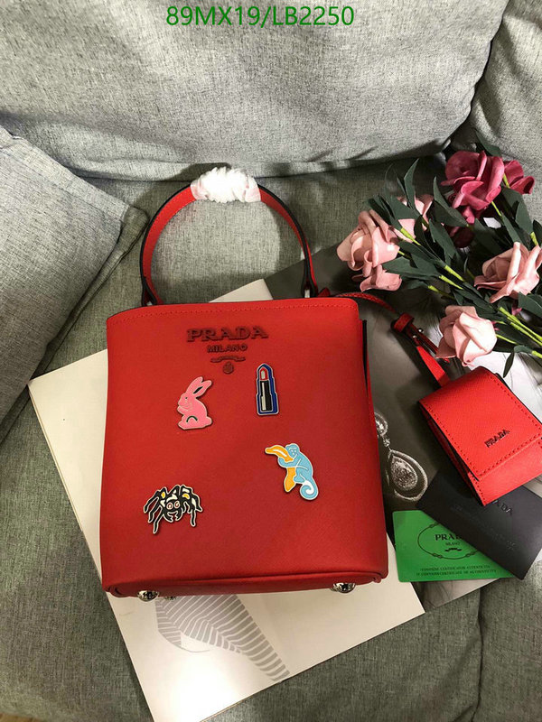 Prada Bag-(4A)-Bucket Bag- Code: LB2250 $ 116USD
