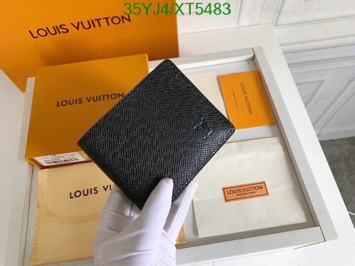 LV Bags-(4A)-Wallet-,Code: XT5483,$ 46USD