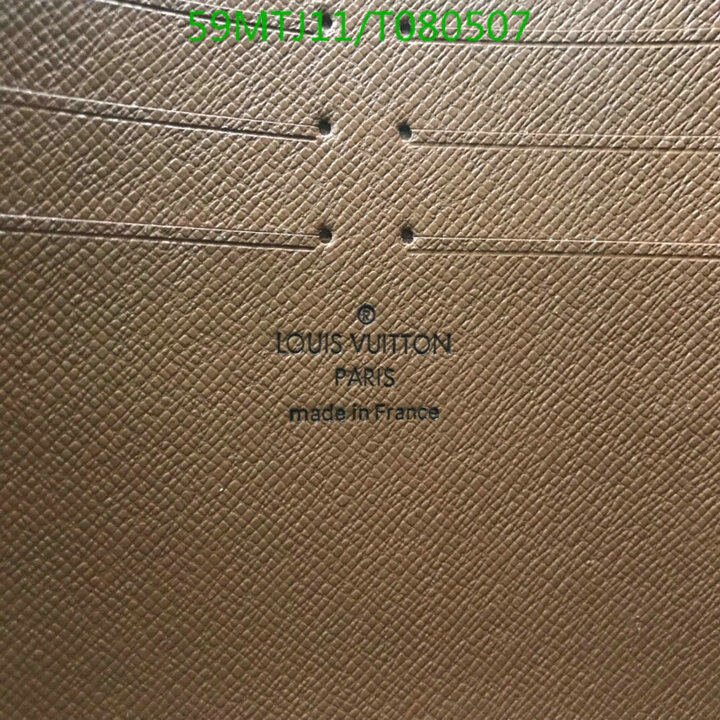 LV Bags-(4A)-Wallet-,Code: T080507,$ 77USD