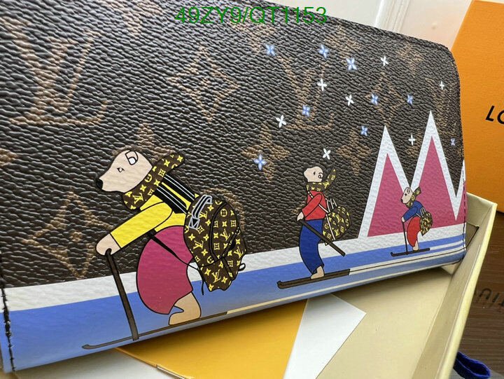 LV Bag-(4A)-Wallet- Code: QT1153 $ 64USD