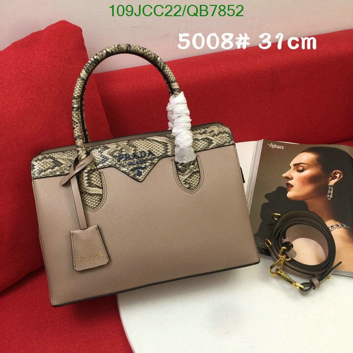 Prada Bag-(4A)-Handbag- Code: QB7852 $ 142USD