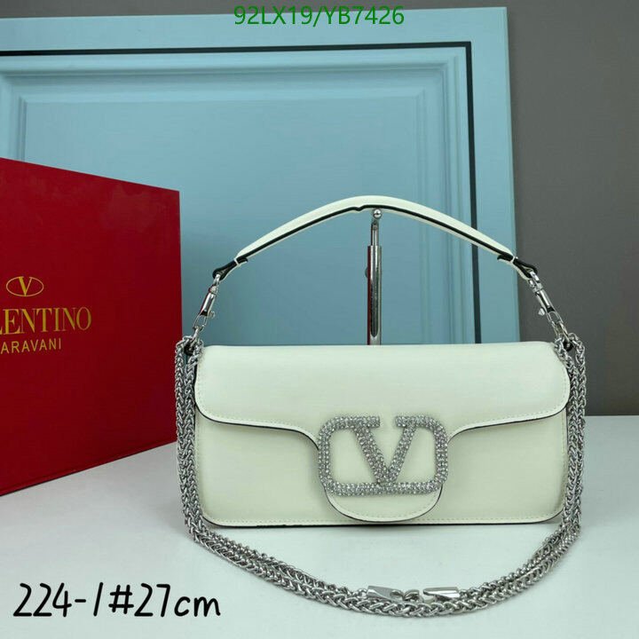 Valentino Bag-(4A)-LOC-V Logo ,Code: YB7426,$ 120USD