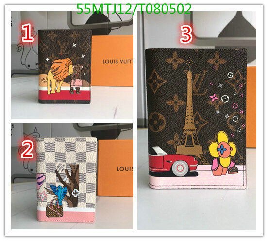 LV Bags-(4A)-Wallet-,Code: T080502,$ 72USD