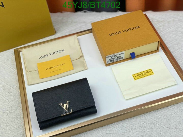 LV Bag-(4A)-Wallet- Code: BT4702 $ 59USD