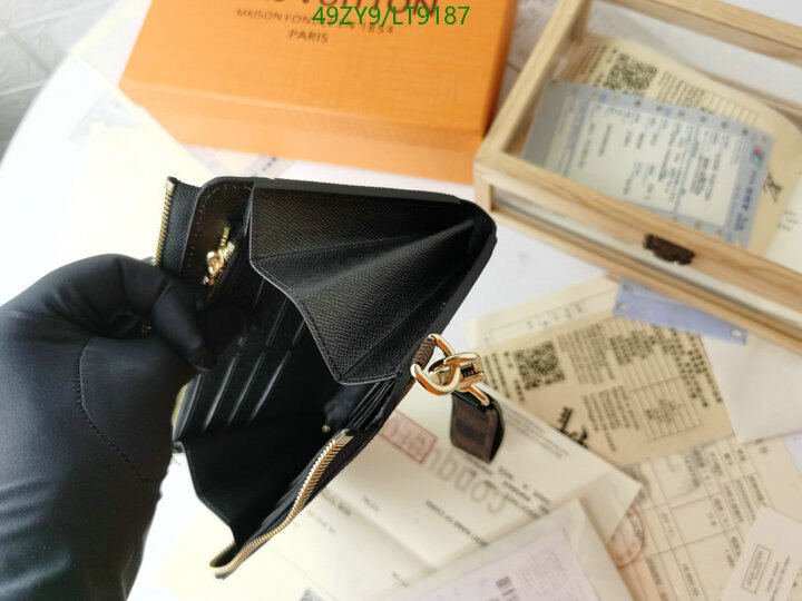 LV Bags-(4A)-Wallet-,Code: LT9187,$ 64USD