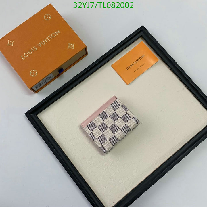 LV Bags-(4A)-Wallet-,Code: TL082002,$ 42USD