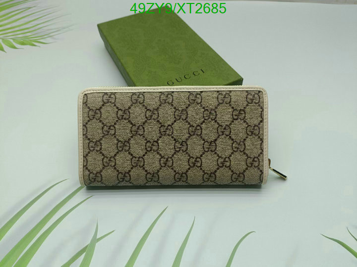 Gucci Bag-(4A)-Wallet-,Code: XT2685,$ 64USD
