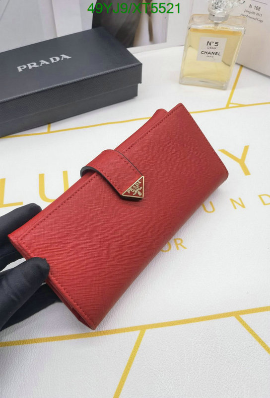 Prada Bag-(4A)-Wallet-,Code: XT5521,$ 64USD
