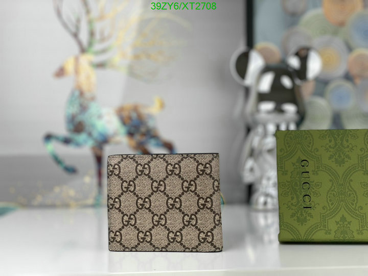 Gucci Bag-(4A)-Wallet-,Code: XT2708,$ 51USD
