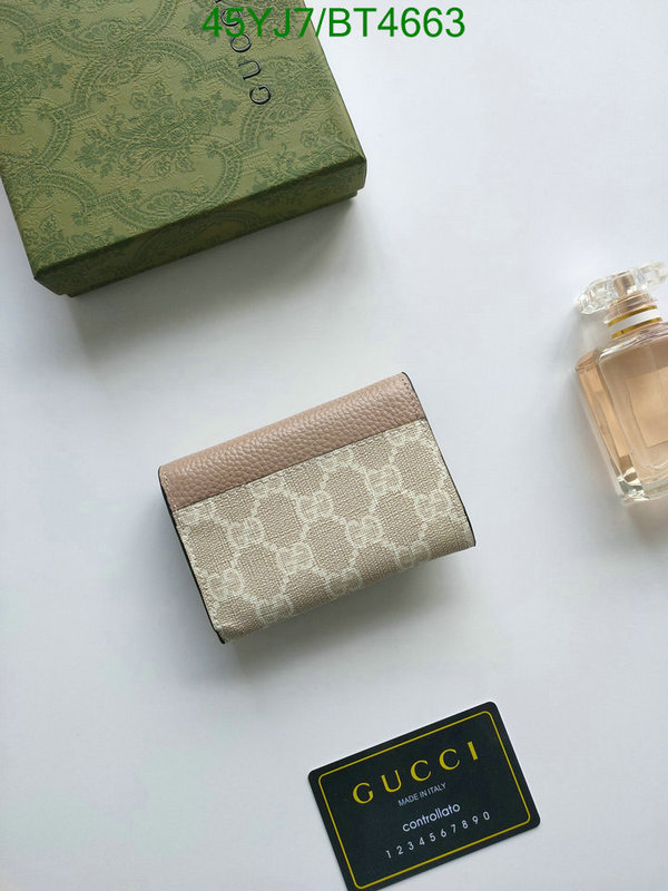 Gucci Bag-(4A)-Wallet- Code: BT4663 $ 59USD