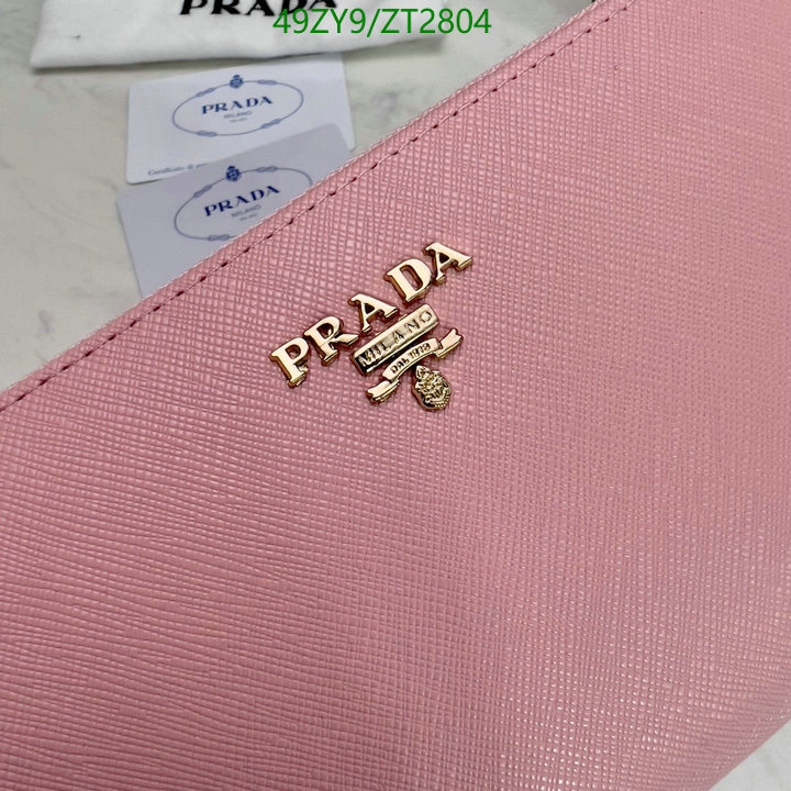 Prada Bag-(4A)-Wallet- Code: ZT2804 $ 64USD