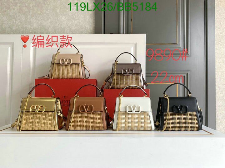 Valentino Bag-(4A)-Handbag- Code: BB5184 $ 155USD