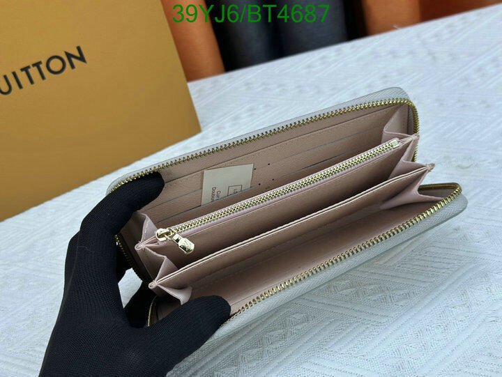 LV Bag-(4A)-Wallet- Code: BT4687 $ 51USD