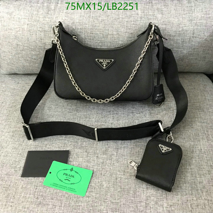 Prada Bag-(4A)-Re-Edition 2005 Code: LB2251 $ 98USD
