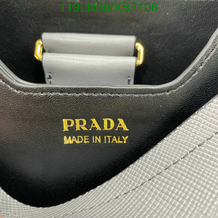 Prada Bag-(4A)-Bucket Bag- Code: XB7106 $ 155USD