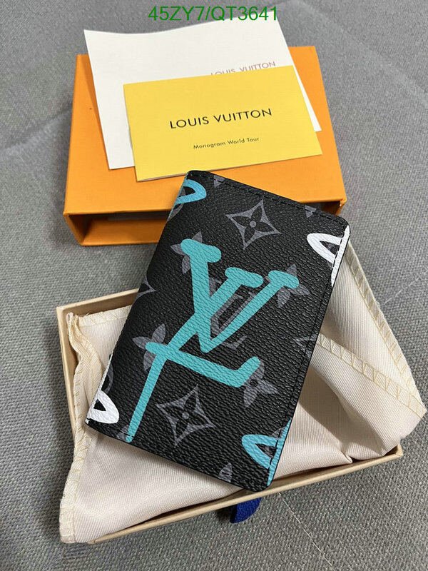 LV Bag-(4A)-Wallet- Code: QT3641 $ 59USD
