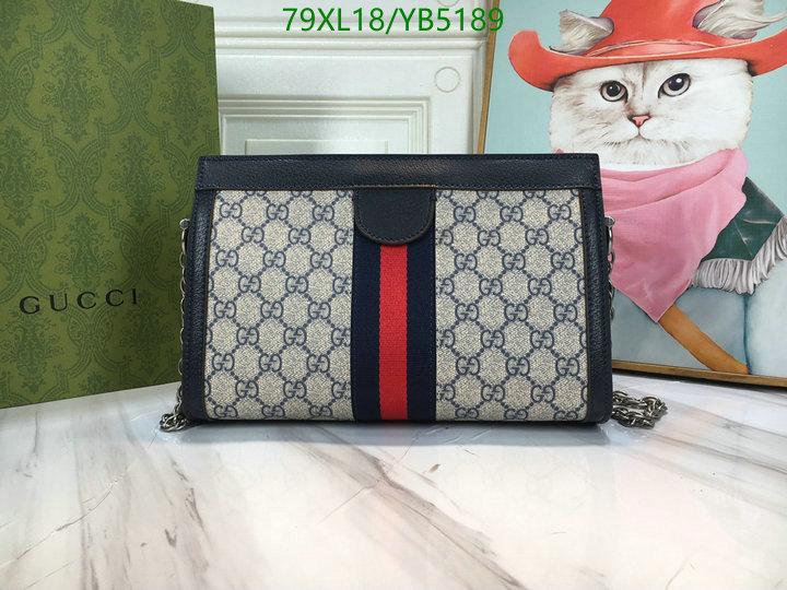 Gucci Bag-(4A)-Ophidia-G,Code: YB5189,$ 103USD