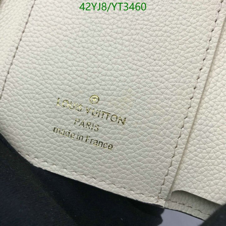 LV Bags-(4A)-Wallet-,Code: YT3460,$ 55USD