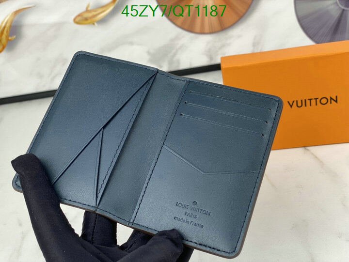 LV Bag-(4A)-Wallet- Code: QT1187 $ 59USD