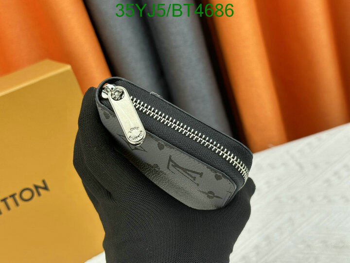 LV Bag-(4A)-Wallet- Code: BT4686 $ 46USD