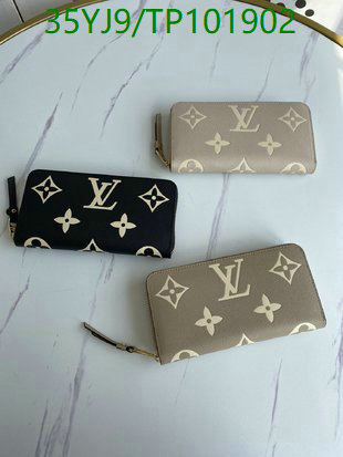 LV Bags-(4A)-Wallet-,Code: TP101902,$ 51USD