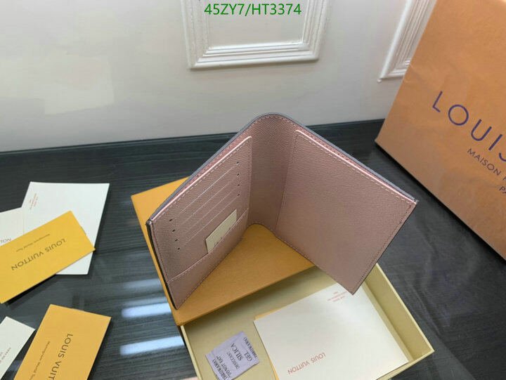 LV Bags-(4A)-Wallet-,Code: HT3374,$ 59USD