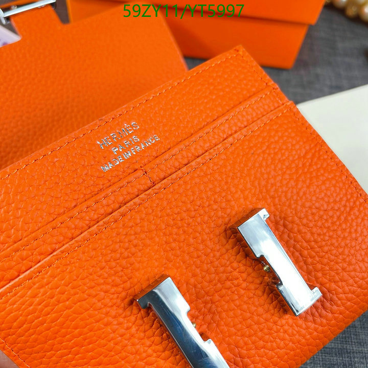Hermes Bag-(4A)-Wallet-,Code: YT5997,$ 77USD