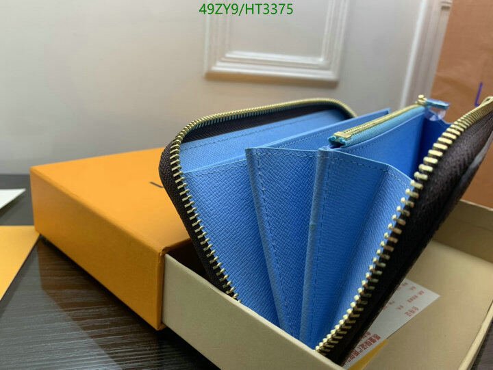 LV Bags-(4A)-Wallet-,Code: HT3375,$ 64USD