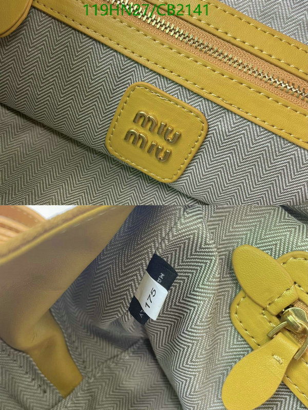 Miu Miu Bag-(4A)-Handbag- Code: CB2141 $ 163USD