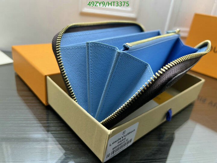 LV Bags-(4A)-Wallet-,Code: HT3375,$ 64USD