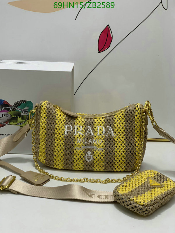 Prada Bag-(4A)-Re-Edition 2005 Code: ZB2589 $ 90USD