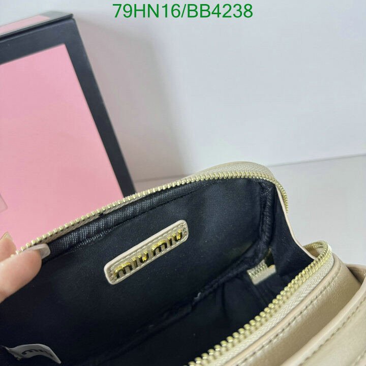 Miu Miu Bag-(4A)-Diagonal- Code: BB4238 $ 103USD