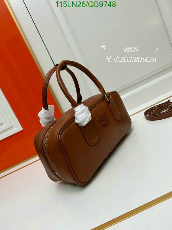 Miu Miu Bag-(4A)-Handbag- Code: QB9748 $ 150USD