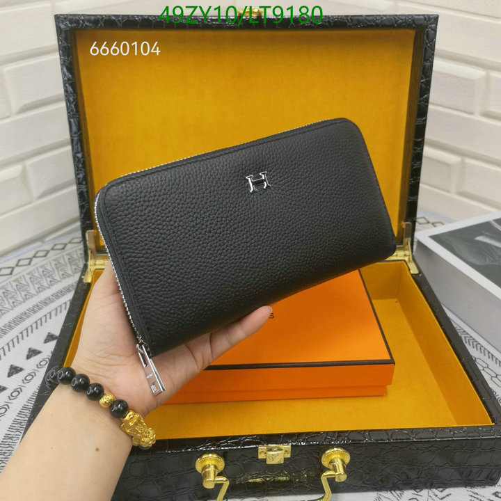 Hermes Bag-(4A)-Wallet-,Code: LT9180,$ 64USD
