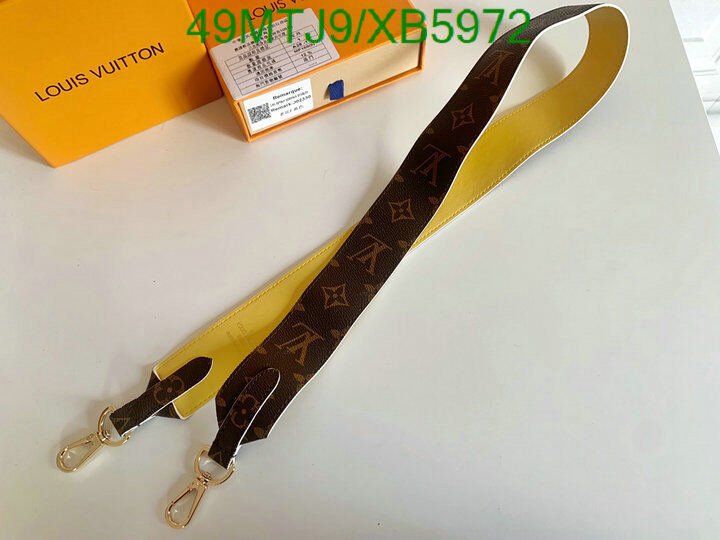 LV Bags-(4A)-Shoulder Strap-,Code: XB5972,$ 64USD