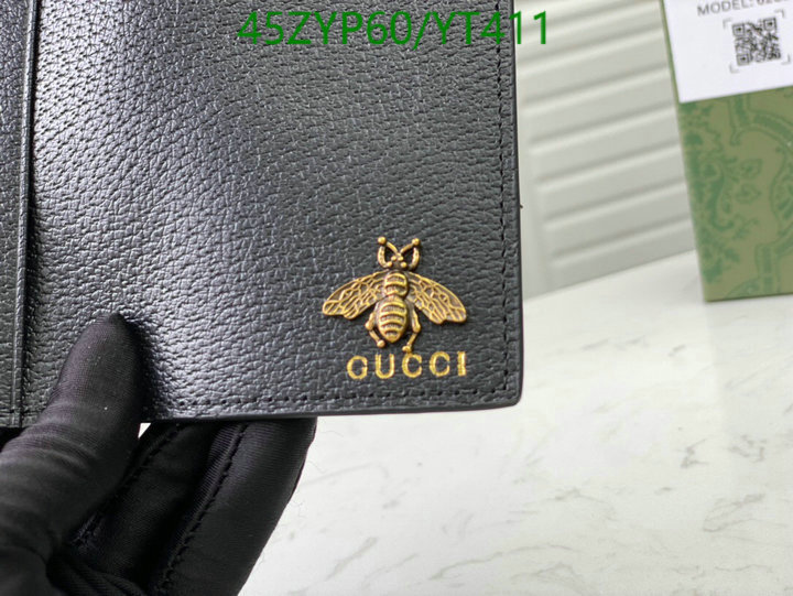 Gucci Bag-(4A)-Wallet-,Code: YT411,$ 59USD