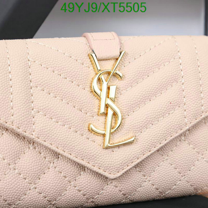 YSL Bag-(4A)-Wallet-,Code: XT5505,$ 64USD