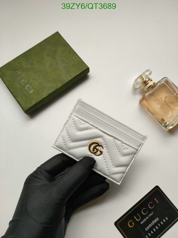 Gucci Bag-(4A)-Wallet- Code: QT3689 $ 51USD