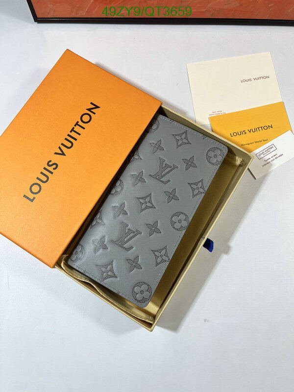 LV Bag-(4A)-Wallet- Code: QT3659 $ 64USD